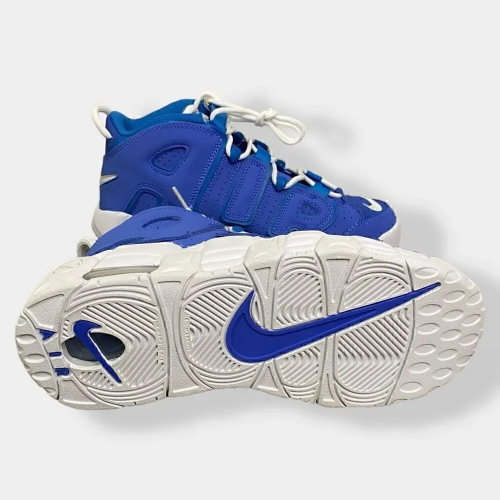 Nike Air More Uptempo GS Medium Blue White DM1023-400 Size 6.5Y/ Womens 8 New